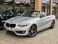 USED 2019 BMW 2 SERIES 1.5 218i GPF Sport Convertible 2dr Petrol Auto Euro 6 (s/s) (136 ps) REAR CAMERA | PARK ASSIST F + R