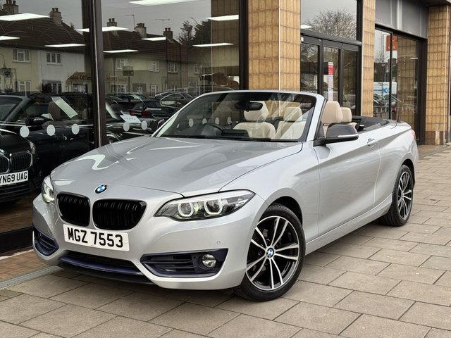 2019 BMW 2 Series 1.5 218i GPF Sport Convertible 2dr Petrol Auto Euro 6 (s/s) (136 ps)