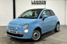 USED 2014 14 FIAT 500 1.2 Lounge Hatchback 3dr Petrol Manual Euro 6 (s/s) (69 bhp) 