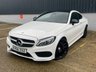 USED 2016 66 MERCEDES-BENZ C-CLASS 2.1 C250d AMG Line (Premium Plus) Coupe 2dr Diesel G-Tronic+ Euro 6 (s/s) (204 ps) PAN ROOF / 19" ALLOYS