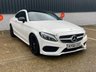 USED 2016 66 MERCEDES-BENZ C-CLASS 2.1 C250d AMG Line (Premium Plus) Coupe 2dr Diesel G-Tronic+ Euro 6 (s/s) (204 ps) PAN ROOF / 19" ALLOYS