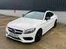 USED 2016 66 MERCEDES-BENZ C-CLASS 2.1 C250d AMG Line (Premium Plus) Coupe 2dr Diesel G-Tronic+ Euro 6 (s/s) (204 ps) PAN ROOF / 19" ALLOYS
