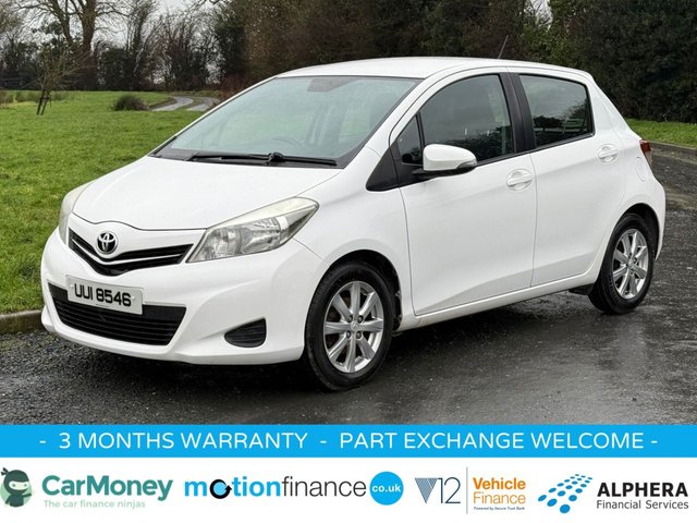 2013 Toyota Yaris 1.33 Dual VVT-i TR Hatchback 5dr Petrol Manual Euro 5 (101 ps)
