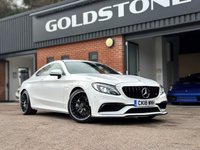 USED 2018 18 MERCEDES-BENZ C CLASS 4.0 C63 V8 BiTurbo AMG Coupe 2dr Petrol SpdS MCT Euro 6 (s/s) (476 ps) 