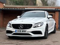USED 2018 18 MERCEDES-BENZ C CLASS 4.0 C63 V8 BiTurbo AMG Coupe 2dr Petrol SpdS MCT Euro 6 (s/s) (476 ps) 