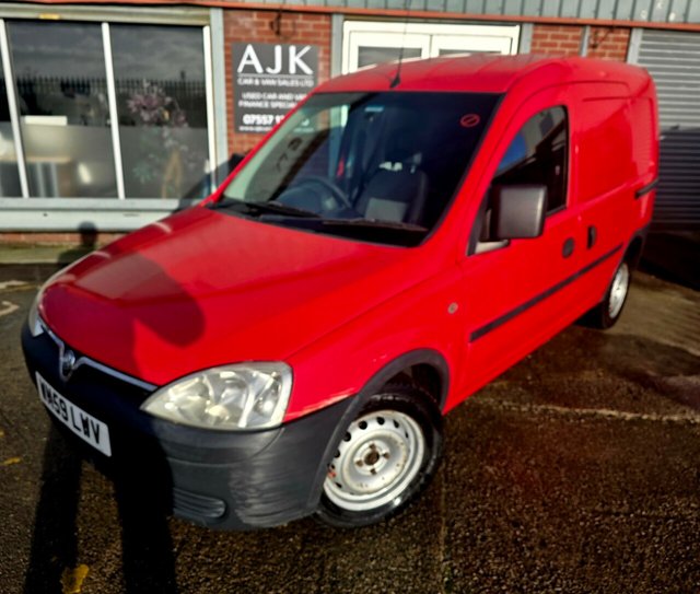 2010 59 Vauxhall Combo 1.3 CDTi 1700 16v Panel Van 3dr Diesel Manual (134 g/km, 69 bhp)