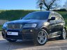 USED 2013 63 BMW X3 3.0 35d M Sport SUV 5dr Diesel Auto xDrive Euro 5 (s/s) (313 ps) &pound;10000 IN FACTORY OPTIONS.