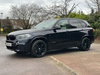 USED 2015 15 BMW X5 3.0 30d M Sport SUV 5dr Diesel Auto xDrive Euro 6 (s/s) (258 ps) 20 in BLACK ALLOYS-WINTER PACK