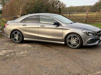 USED 2017 67 MERCEDES-BENZ CLA 2.1 CLA220d AMG Line Coupe 4dr Diesel 7G-DCT Euro 6 (s/s) (177 ps) EXCELLENT 80+MPG, PAN ROOF, NAV