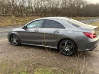 USED 2017 67 MERCEDES-BENZ CLA 2.1 CLA220d AMG Line Coupe 4dr Diesel 7G-DCT Euro 6 (s/s) (177 ps) EXCELLENT 80+MPG, PAN ROOF, NAV