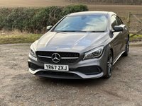 USED 2017 67 MERCEDES-BENZ CLA 2.1 CLA220d AMG Line Coupe 4dr Diesel 7G-DCT Euro 6 (s/s) (177 ps) EXCELLENT 80+MPG, PAN ROOF, NAV