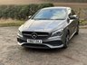 USED 2017 67 MERCEDES-BENZ CLA 2.1 CLA220d AMG Line Coupe 4dr Diesel 7G-DCT Euro 6 (s/s) (177 ps) EXCELLENT 80+MPG, PAN ROOF, NAV