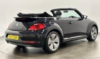 USED 2017 17 VOLKSWAGEN BEETLE 2.0 TDI BlueMotion Tech Design Cabriolet 2dr Diesel DSG Euro 6 (s/s) (110 ps) Automatic DSG 2.0 TDI Tech Design Cabriolet Euro 6 , 18" Twister Alloy Wheels, Metallic Black Paint Work, Anthracite Pepita Interior