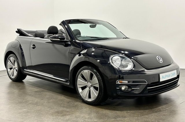 2017 17 Volkswagen Beetle 2.0 TDI BlueMotion Tech Design Cabriolet 2dr Diesel DSG Euro 6 (s/s) (110 ps)