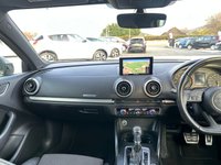 USED 2018 68 AUDI A3 1.5 TFSI CoD 35 Black Edition Saloon 4dr Petrol S Tronic Euro 6 (s/s) (150 ps) 
