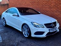USED 2016 66 MERCEDES-BENZ E-CLASS 2.1 E220d AMG Line Edition (Premium) Coupe 2dr Diesel G-Tronic+ Euro 6 (s/s) (177 ps) FULL SERVICE HISTORY LOW MILES