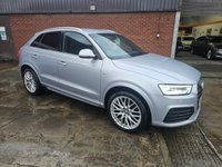 USED 2016 66 AUDI Q3 2.0 TDI S line Plus SUV 5dr Diesel S Tronic quattro Euro 6 (s/s) (184 ps) Full history 12 Months Warranty