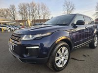 USED 2018 68 LAND ROVER RANGE ROVER EVOQUE 2.0 TD4 SE Tech SUV 5dr Diesel Auto 4WD Euro 6 (s/s) (180 ps) A TRULY BEAUTIFUL ADDITION TO OUR EXTENSIVE RANGE OF EVOQUES+ONLY 1 OWNER FROM NEW+SERVICE HISTORY+4 WHEEL DRIVE+DIESEL+AUTOMATIC+PRIVACY GLASS+FULL LEATHER INTERIOR+FULL PANORAMIC GLASS ROOF+SATELLITE NAVIGATION+PARK ASSIST+CLIMATE CONTROL+18 INCH ALLOY WHEELS+COST NEW &pound;37420 MAKING THIS USED VEHICLE AMAZING VALUE AT OUR LOW PRICE+1 FULL YEARS MOT PRIOR TO COLLECTION+CALL NOW TO ARRANGE A VIEWING+NOT TO BE MISSED!!!!!!!!!!!!!!!!!!!!!!!!!!!!!!!!!!!