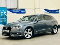 USED 2014 64 AUDI A3 1.4 TFSI CoD Sport Sportback 5 Door Petrol Manual Euro 6 (s/s) (150 ps) ULEZ EURO 6 &pound;20 ROAD TAX