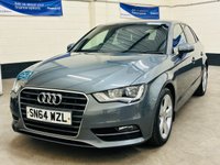 USED 2014 64 AUDI A3 1.4 TFSI CoD Sport Sportback 5 Door Petrol Manual Euro 6 (s/s) (150 ps) ULEZ EURO 6 &pound;20 ROAD TAX