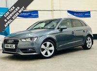 USED 2014 64 AUDI A3 1.4 TFSI CoD Sport Sportback 5 Door Petrol Manual Euro 6 (s/s) (150 ps) ULEZ EURO 6 &pound;20 ROAD TAX
