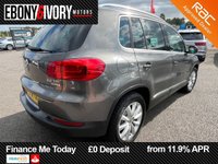 USED 2015 15 VOLKSWAGEN TIGUAN 2.0 TDI BlueMotion Tech Match SUV 5dr Diesel Manual 4WD Euro 5 (s/s) (177 ps) 2 OWNERS FROM NEW, FULL SERVICE HISTORY, 2 KEYS, BOOK PACK, FRESH SERVICE + 1YR MOT WITHIN THE SALE