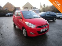 USED 2011 11 HYUNDAI I10 1.2 Active Hatchback 5dr Petrol Manual Euro 5 (85 bhp) 