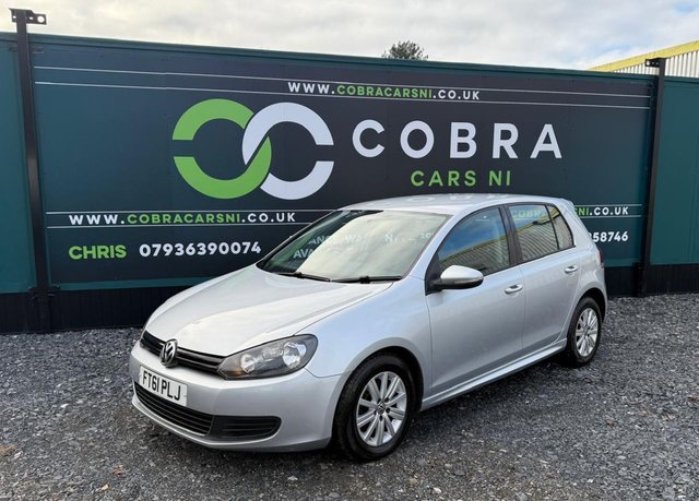 2012 61 VOLKSWAGEN GOLF 1.6 TDI BlueMotion Hatchback 5dr Diesel Manual Euro 5 (s/s) (105 ps) 