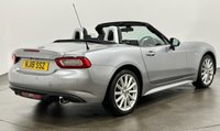 USED 2018 18 FIAT 124 SPIDER 1.4 MultiAir Lusso Plus Convertible 2dr Petrol Euro 6 (140 ps) Argento Grey Metallic, Full Leather Interior,Silver Stitching, Heated Seats ,Cruise Control, Multi Function Leather Steering Wheel, Headlight Washers, Rear Park Sensors,