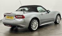 USED 2018 18 FIAT 124 SPIDER 1.4 MultiAir Lusso Plus Convertible 2dr Petrol Euro 6 (140 ps) Argento Grey Metallic, Full Leather Interior,Silver Stitching, Heated Seats ,Cruise Control, Multi Function Leather Steering Wheel, Headlight Washers, Rear Park Sensors,