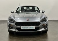 USED 2018 18 FIAT 124 SPIDER 1.4 MultiAir Lusso Plus Convertible 2dr Petrol Euro 6 (140 ps) Argento Grey Metallic, Full Leather Interior,Silver Stitching, Heated Seats ,Cruise Control, Multi Function Leather Steering Wheel, Headlight Washers, Rear Park Sensors,