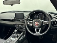 USED 2018 18 FIAT 124 SPIDER 1.4 MultiAir Lusso Plus Convertible 2dr Petrol Euro 6 (140 ps) Argento Grey Metallic, Full Leather Interior,Silver Stitching, Heated Seats ,Cruise Control, Multi Function Leather Steering Wheel, Headlight Washers, Rear Park Sensors,