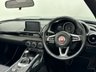 USED 2018 18 FIAT 124 SPIDER 1.4 MultiAir Lusso Plus Convertible 2dr Petrol Euro 6 (140 ps) Argento Grey Metallic, Full Leather Interior,Silver Stitching, Heated Seats ,Cruise Control, Multi Function Leather Steering Wheel, Headlight Washers, Rear Park Sensors,