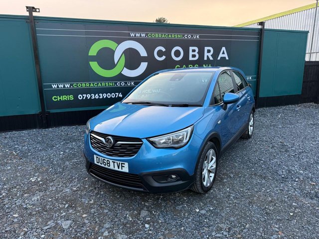2018 68 VAUXHALL CROSSLAND X 1.2 SE SUV 5dr Petrol Manual Euro 6 (83 ps) 