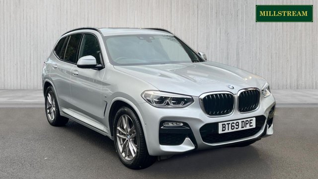 2019 69 BMW X3 2.0 20i GPF M Sport SUV 5dr Petrol Auto xDrive Euro 6 (s/s) (184 ps)