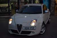 USED 2012 61 ALFA ROMEO MITO 1.4 TB MultiAir Distinctive Hatchback 3dr Petrol TCT Euro 5 (s/s) (135 bhp) 6 MONTHS RAC PLATINUM WARRANTY