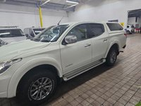 USED 2017 17 MITSUBISHI L200 2.4 DI-D DC Warrior Pickup Double Cab 4dr Diesel Manual 4WD Euro 6 (178 ps) EURO 6 4WD SAT NAV LEATHER HEATED SEATS CRUISE CONTROL REAR VIEW CAMERA TRUCKMAN TOP LOAD LINER 2 OWNERS FROM NEW SERVICE HISTORY