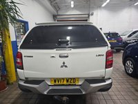 USED 2017 17 MITSUBISHI L200 2.4 DI-D DC Warrior Pickup Double Cab 4dr Diesel Manual 4WD Euro 6 (178 ps) EURO 6 4WD SAT NAV LEATHER HEATED SEATS CRUISE CONTROL REAR VIEW CAMERA TRUCKMAN TOP LOAD LINER 2 OWNERS FROM NEW SERVICE HISTORY