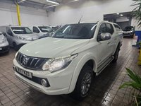 USED 2017 17 MITSUBISHI L200 2.4 DI-D DC Warrior Pickup Double Cab 4dr Diesel Manual 4WD Euro 6 (178 ps) EURO 6 4WD SAT NAV LEATHER HEATED SEATS CRUISE CONTROL REAR VIEW CAMERA TRUCKMAN TOP LOAD LINER 2 OWNERS FROM NEW SERVICE HISTORY