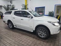 USED 2017 17 MITSUBISHI L200 2.4 DI-D DC Warrior Pickup Double Cab 4dr Diesel Manual 4WD Euro 6 (178 ps) EURO 6 4WD SAT NAV LEATHER HEATED SEATS CRUISE CONTROL REAR VIEW CAMERA TRUCKMAN TOP LOAD LINER 2 OWNERS FROM NEW SERVICE HISTORY