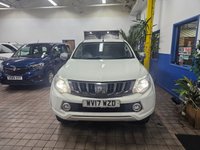 USED 2017 17 MITSUBISHI L200 2.4 DI-D DC Warrior Pickup Double Cab 4dr Diesel Manual 4WD Euro 6 (178 ps) EURO 6 4WD SAT NAV LEATHER HEATED SEATS CRUISE CONTROL REAR VIEW CAMERA TRUCKMAN TOP LOAD LINER 2 OWNERS FROM NEW SERVICE HISTORY