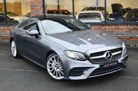 USED 2018 68 MERCEDES-BENZ E-CLASS 2.0 E220d AMG Line (Premium) Coupe 2dr Diesel G-Tronic+ Euro 6 (s/s) (194 ps) PAN ROOF / 20" ALLOYS / FMBSH
