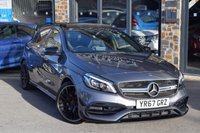 USED 2017 67 MERCEDES-BENZ A-CLASS 2.0 A45 AMG Hatchback 5dr Petrol SpdS DCT 4MATIC Euro 6 (s/s) (360 ps) FSH- DAB -PAN ROOF -SAT NAV