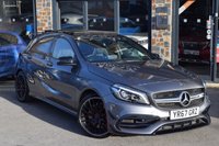 USED 2017 67 MERCEDES-BENZ A-CLASS 2.0 A45 AMG Hatchback 5dr Petrol SpdS DCT 4MATIC Euro 6 (s/s) (360 ps) FSH- DAB -PAN ROOF -SAT NAV