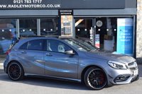 USED 2017 67 MERCEDES-BENZ A-CLASS 2.0 A45 AMG Hatchback 5dr Petrol SpdS DCT 4MATIC Euro 6 (s/s) (360 ps) FSH- DAB -PAN ROOF -SAT NAV