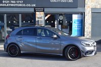 USED 2017 67 MERCEDES-BENZ A-CLASS 2.0 A45 AMG Hatchback 5dr Petrol SpdS DCT 4MATIC Euro 6 (s/s) (360 ps) FSH- DAB -PAN ROOF -SAT NAV