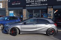 USED 2017 67 MERCEDES-BENZ A-CLASS 2.0 A45 AMG Hatchback 5dr Petrol SpdS DCT 4MATIC Euro 6 (s/s) (360 ps) FSH- DAB -PAN ROOF -SAT NAV
