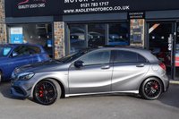 USED 2017 67 MERCEDES-BENZ A-CLASS 2.0 A45 AMG Hatchback 5dr Petrol SpdS DCT 4MATIC Euro 6 (s/s) (360 ps) FSH- DAB -PAN ROOF -SAT NAV