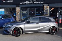 USED 2017 67 MERCEDES-BENZ A-CLASS 2.0 A45 AMG Hatchback 5dr Petrol SpdS DCT 4MATIC Euro 6 (s/s) (360 ps) FSH- DAB -PAN ROOF -SAT NAV