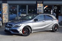 USED 2017 67 MERCEDES-BENZ A-CLASS 2.0 A45 AMG Hatchback 5dr Petrol SpdS DCT 4MATIC Euro 6 (s/s) (360 ps) FSH- DAB -PAN ROOF -SAT NAV